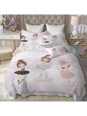 Frozen Letto Copri Piumone Ballerina Federa Duvet Cover Ballet Bed Set 945002F
